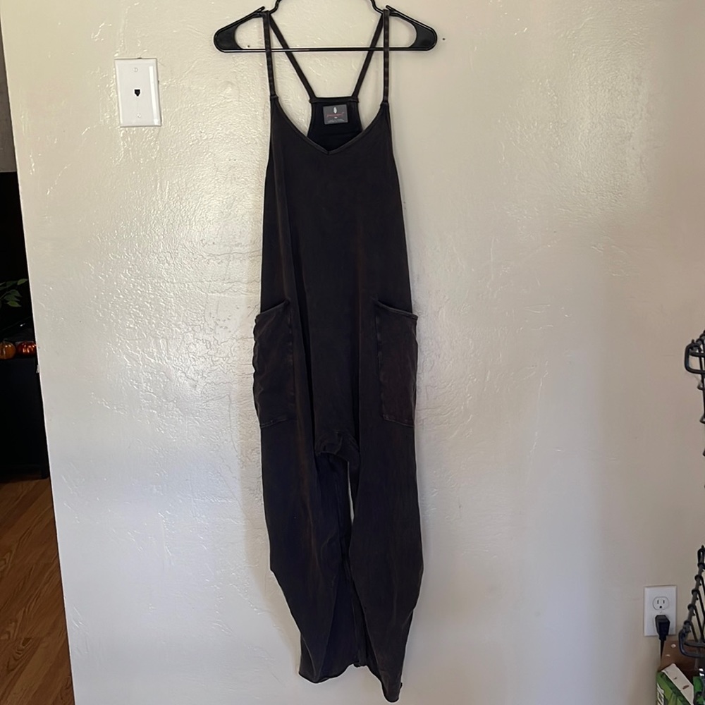 Free people hot shot onesie black size XS